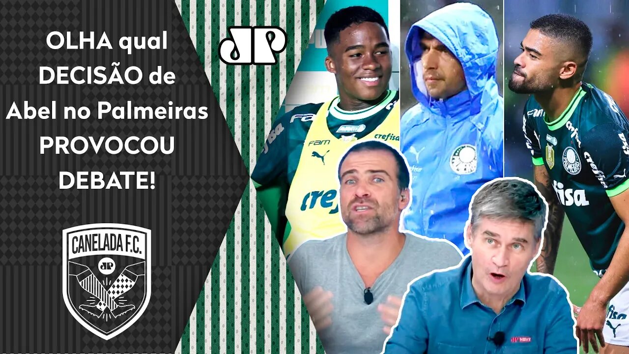 "NÃO! O Abel vai ACABAR COM ELE se fizer isso!" OLHA qual DECISÃO no Palmeiras PROVOCOU DEBATE!