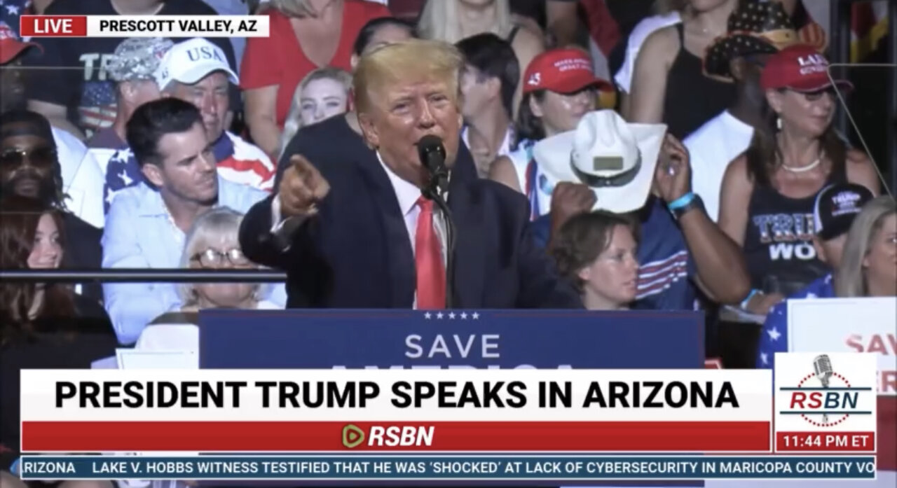 President Trump SLAMS Maricopa County Supervisors Who Admitted To DELETING 2020 ELECTION FILES