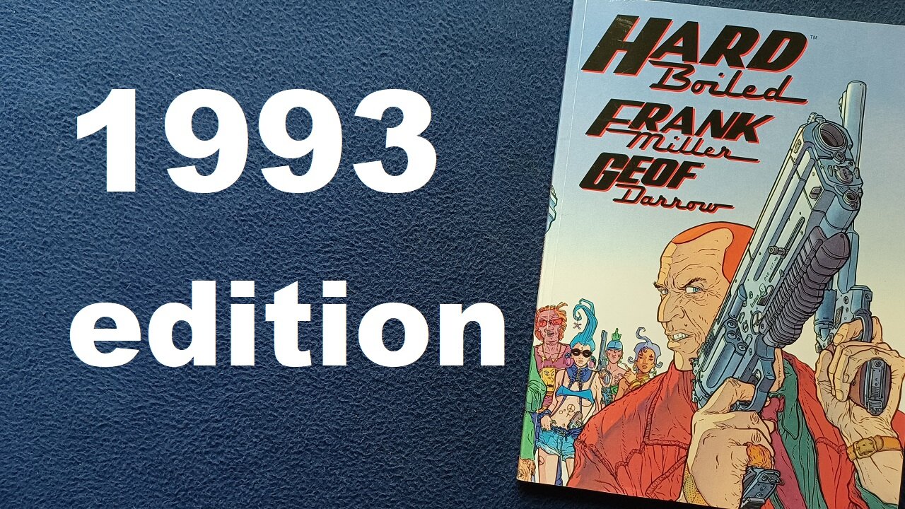 Hard Boiled, Frank Miller, Geof Darrow, May 1993, Dark Horse Comics, Trade Paperback