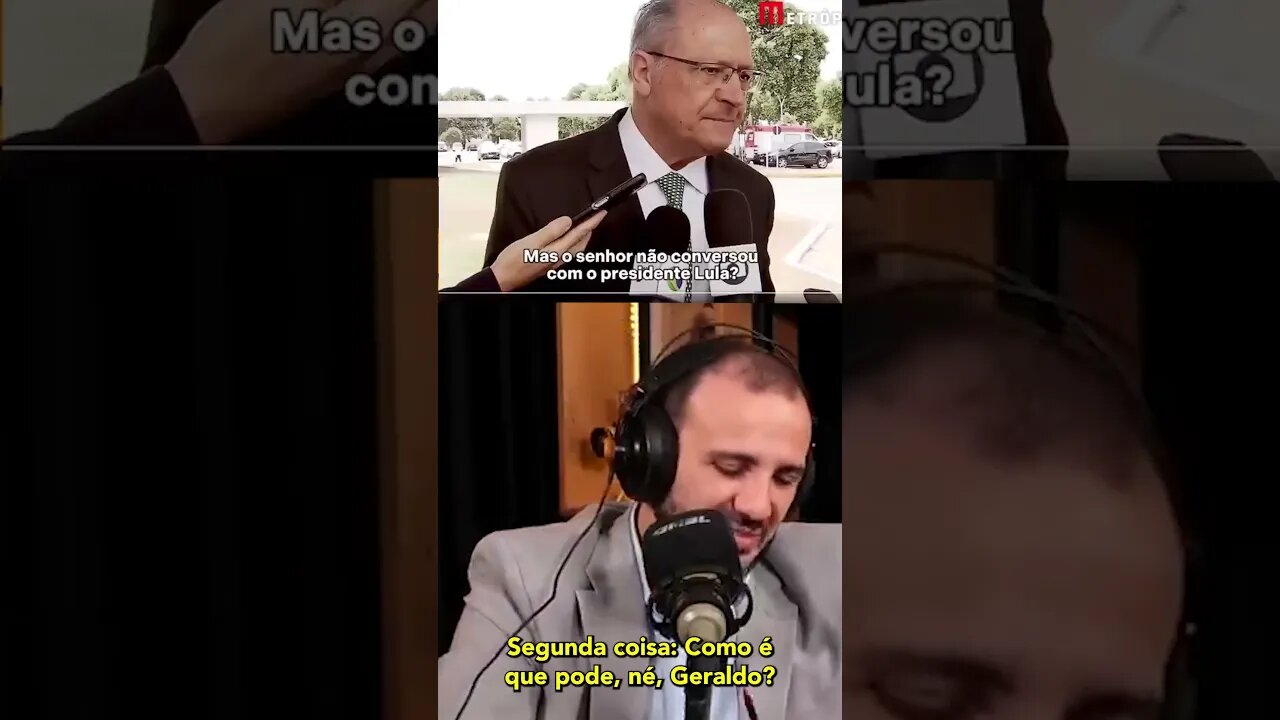 Alckmin é CAPACHO do Lula #shorts #alckmin #lula
