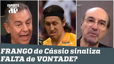 FRANGO de Cássio sinaliza FALTA DE VONTADE no Corinthians? Veja DEBATE!