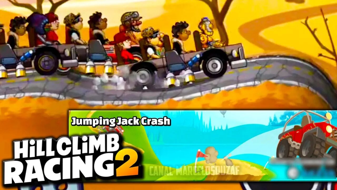 Jumping Jack Crash | Hill Climb Racing 2 Event