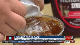 At the Unique Blend Cafe, students blend education with job skills