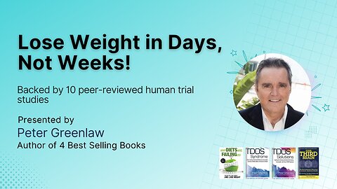 Lose Weight in Days, Not Weeks! Backed by 10 Peer-reviewed Human Trial Studies | R2M Protocol