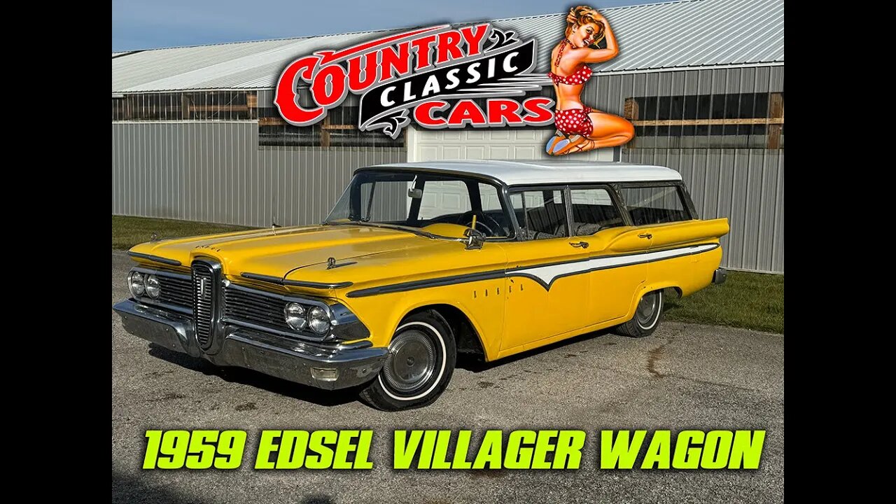 1959 Edsel Villager Wagon