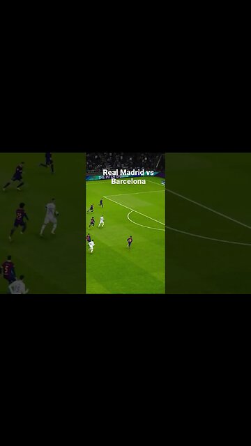 Real Madrid vs Barcelona cortes pes 2021 #football #envivo #pes2021