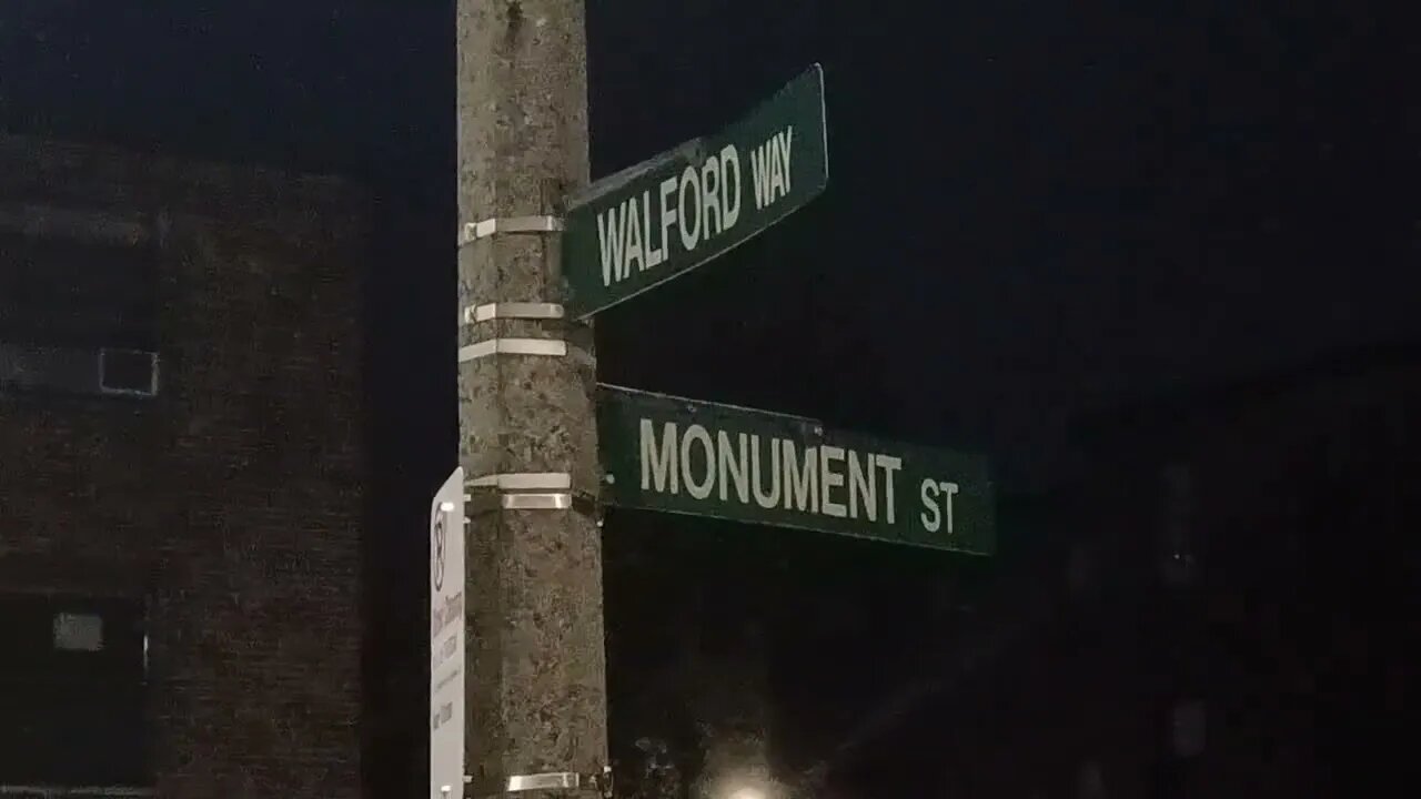 Boston police respond to 77 Monument Street in Charlestown for a barricade individual