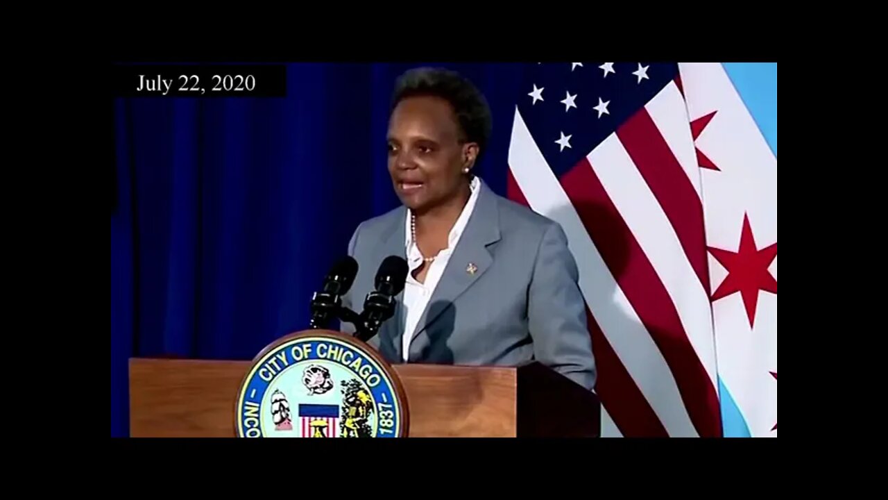 Chicago Mayor BEETLEJUICE Lori Lightfoot NOW asks for Federal troops?