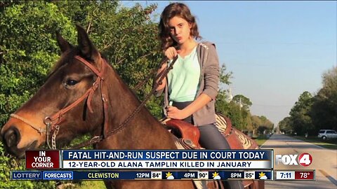 Driver suspected of hitting and killing North Fort Myers girl due back in court