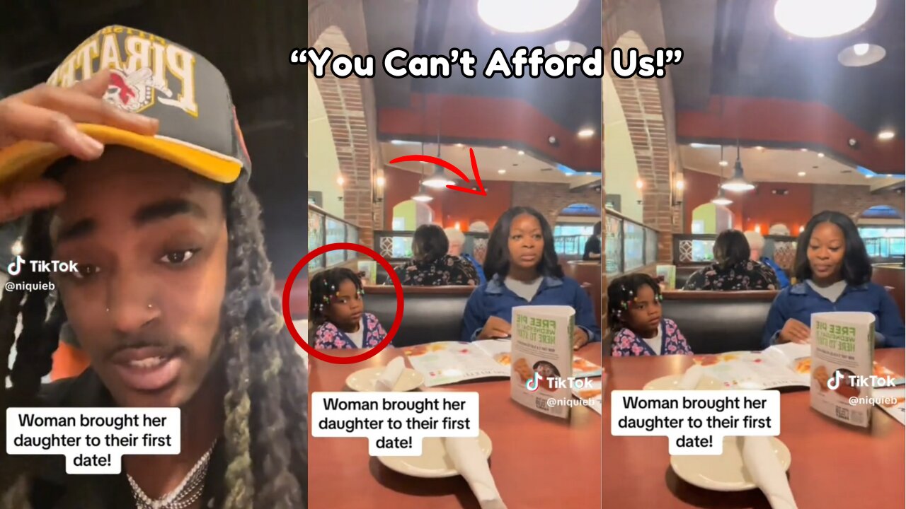 Women Brings Kid To A Date