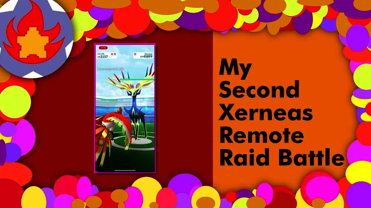 My Second Xerneas Remote Raid Battle | Pokemon Go