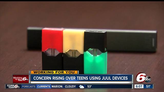 JUUL Vaping Devices Growing in Popularity Among Teens