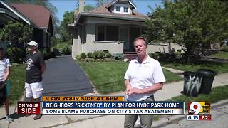 Neighbors 'sickened' by plan for Hyde Park home