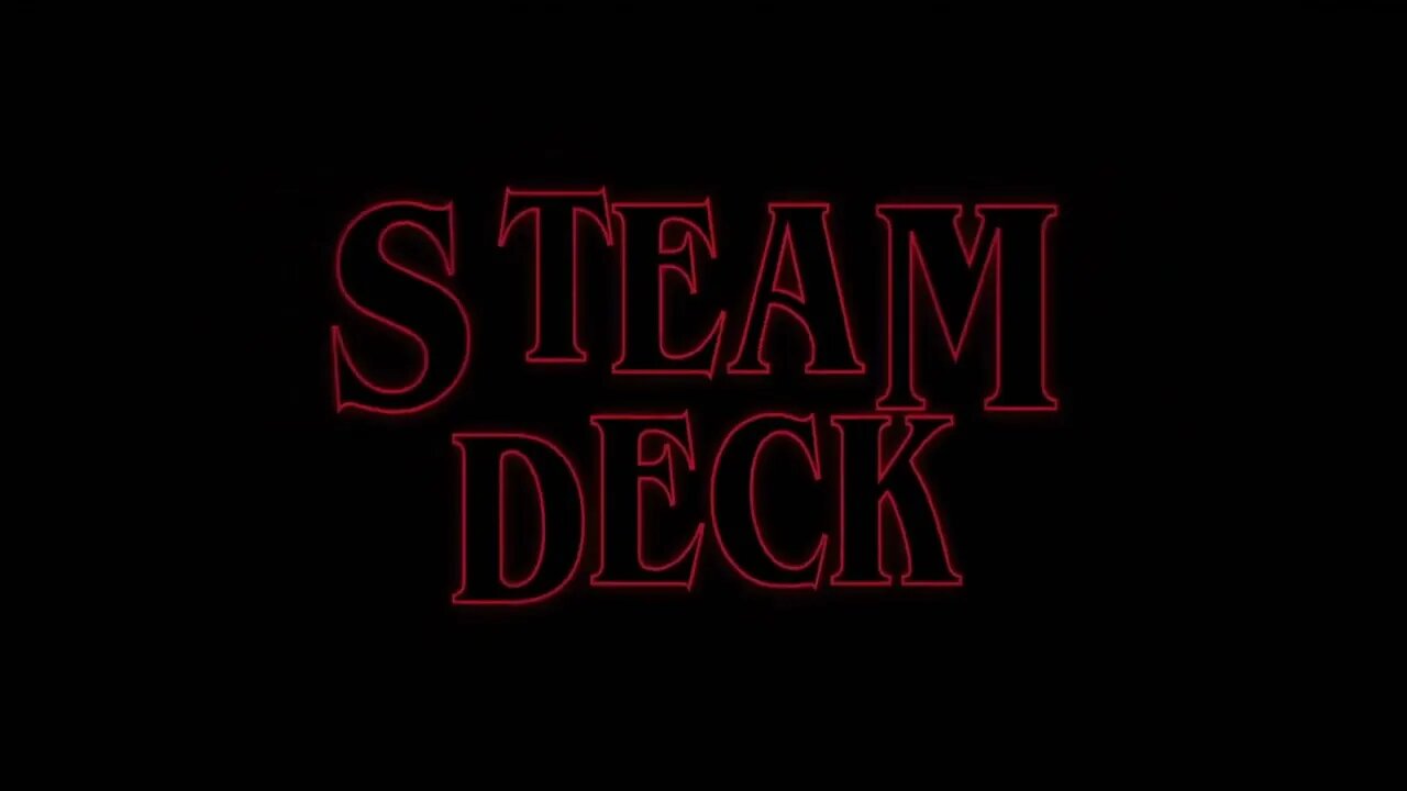 Steam Deck Custom Boot: Stranger Things