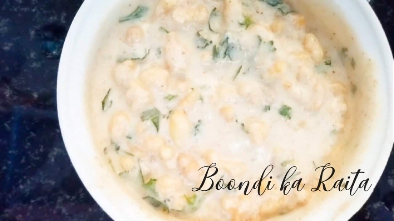 HOW TO MAKE BOONDI KI RAITA | SIMPLE AND EASY RAITA RECIPE IN HINDI | FOOD COURT