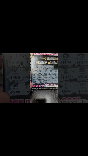 Winning Fab 4 Lottery Ticket #lottery