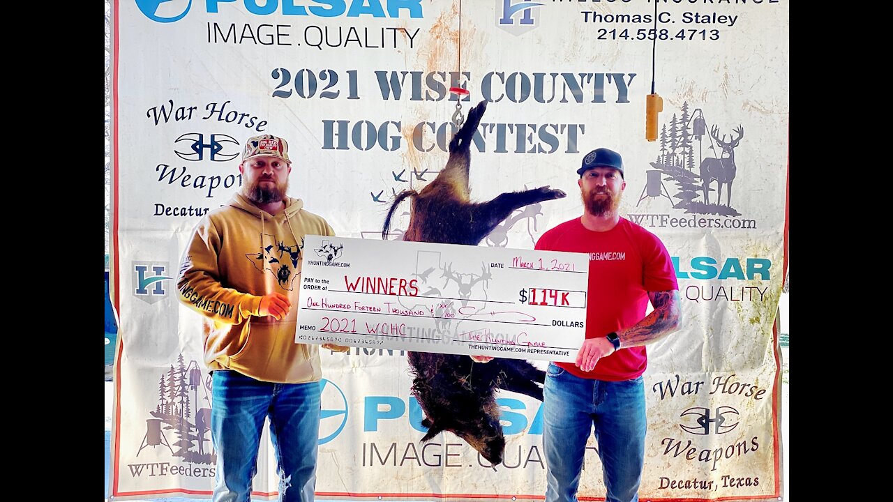 $114,000 Hog Hunting Contest