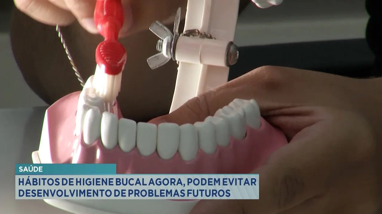 Saúde: Hábitos de Higiene Bucal Agora, podem Evitar Desenvolvimento de Problemas Futuros.