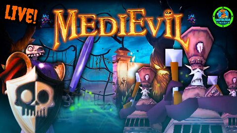 THE BEST UNDERRATED HALLOWEEN GAME EVER - Medievil(PS1) - Live Walkthrough #medievil #halloweengames