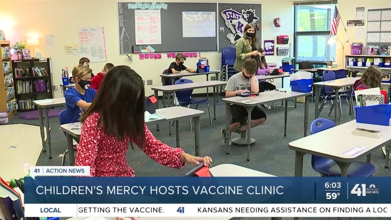 Children's Mercy to begin vaccinating 12-15 year olds