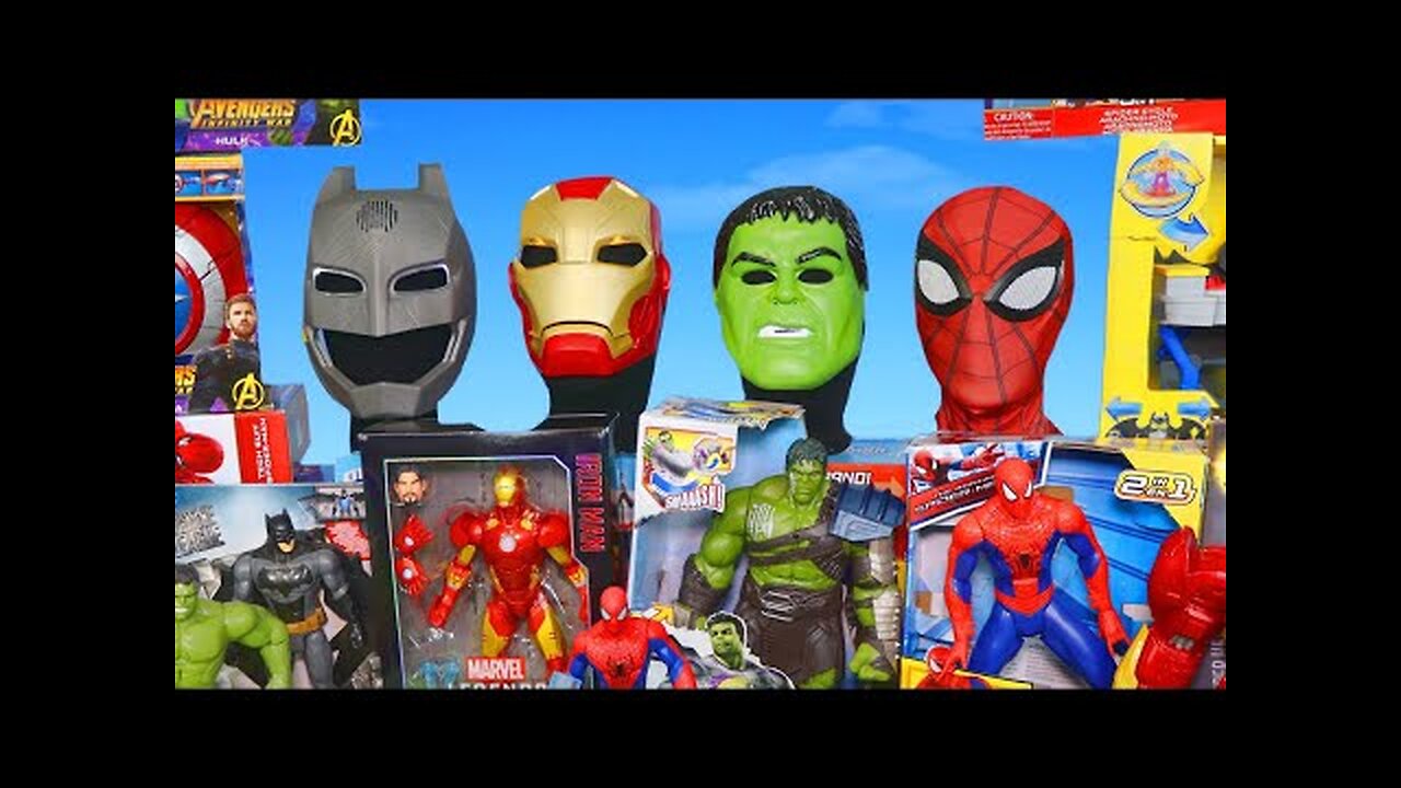 Superhero Toys Collection for Kids!