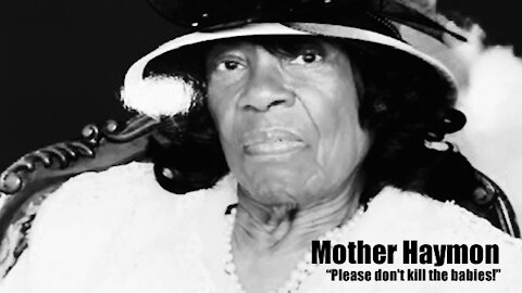 Mother Haymon Boldly Shares From Her Heart!