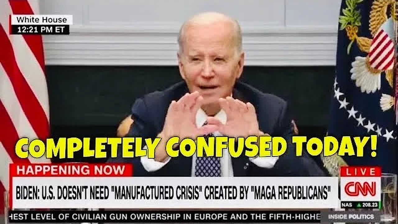 Joe Biden CONFUSED today: Said he was "holding a MAJOR press conference this afternoon”…but Didn’t