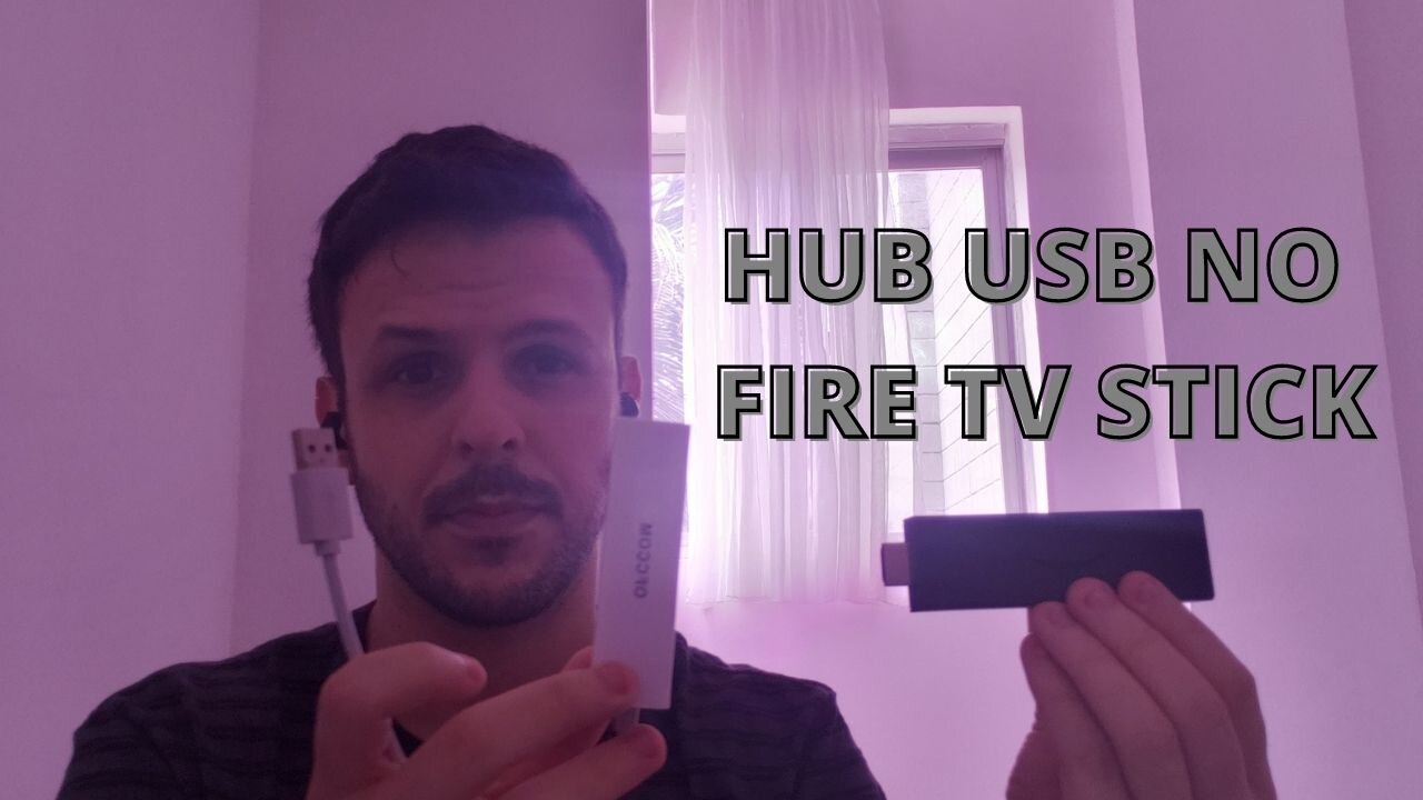 Como conectar o cabo Ethernet e dispositivos USB no Fire Stick