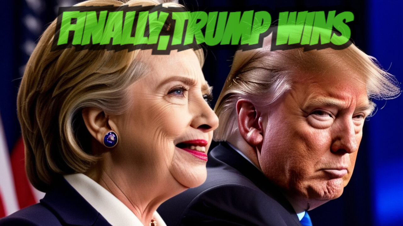 A FEW MOMENTS DONALD TRUMP Finally Beats Hillary Clinton 2016 Election