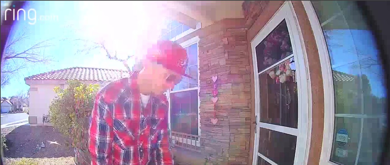 Mother says video shows thief stealing son's cancer medication off porch of Summerlin home