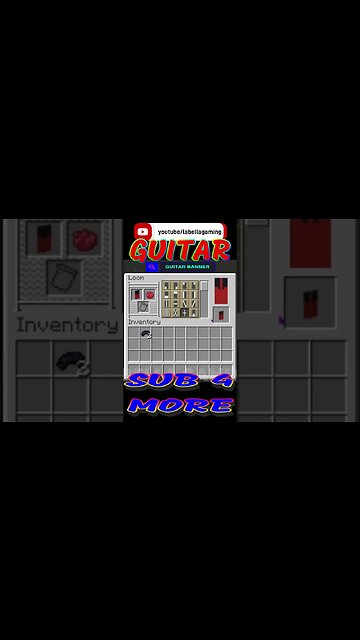 Guitar Banner | Minecraft