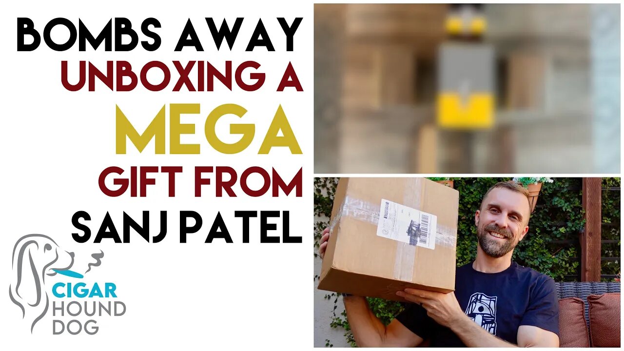 Bombs Away - Unboxing A MEGA Gift From Sanj Patel