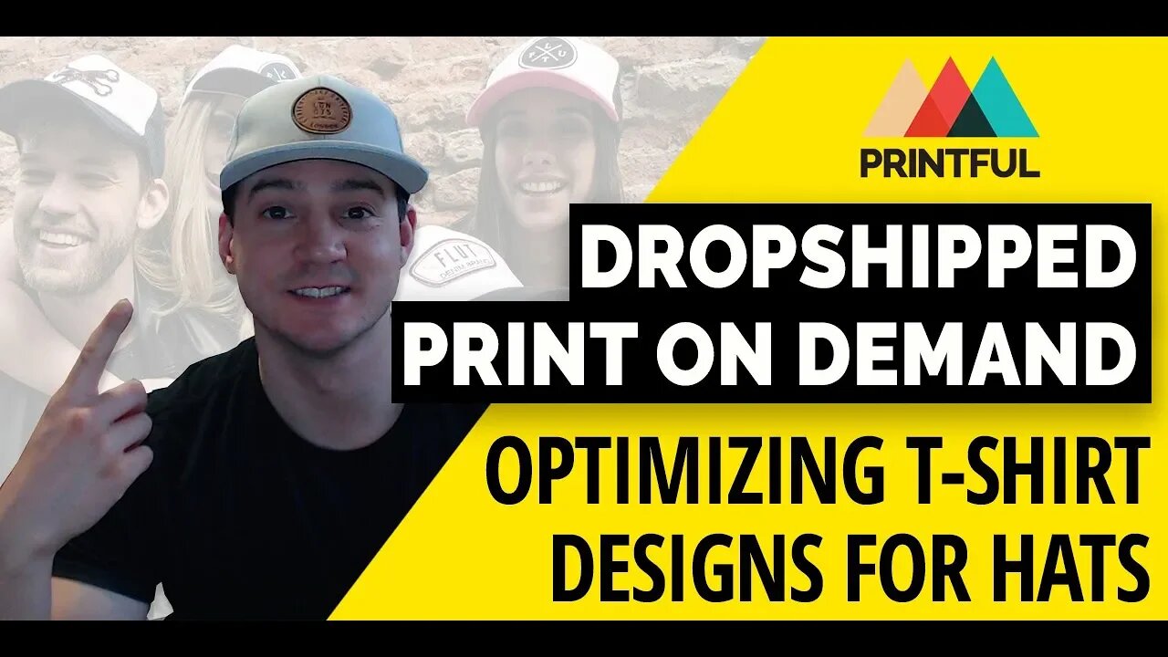 Print on Demand Tips: Optimize Designs For Printful Embroidered Hats
