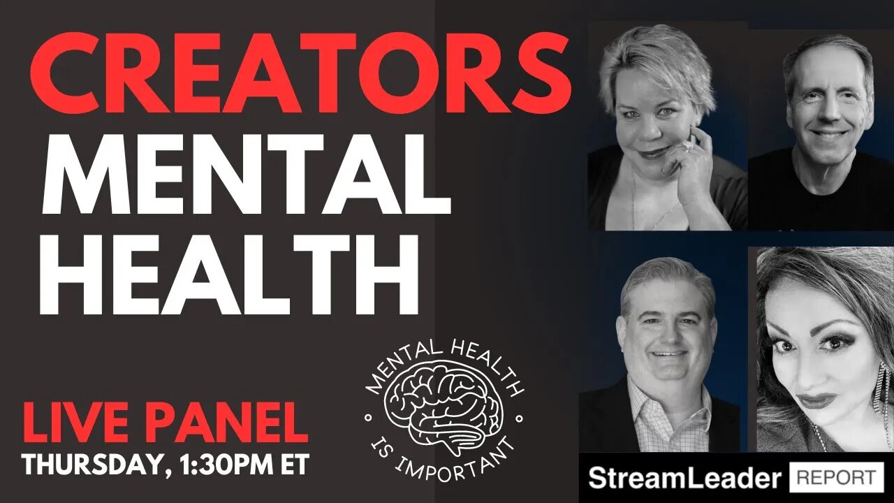 Mental Health Challenges of Being a Creator & AI Generated Art Fakes People Out | Live Panel