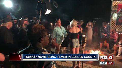 Horror flick wraps up production in Collier County