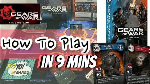 Gears of War: the Card Game - How to Play (in 9 Minutes)