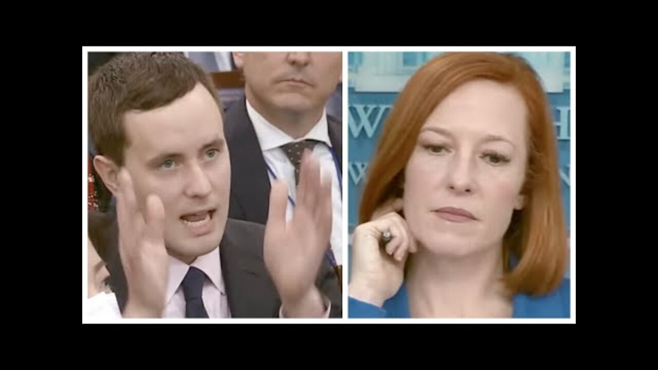 JUST IN- Jen Psaki FREAKS when Questioned on Hunter Biden's Corrupt Dealings with China and Russia!