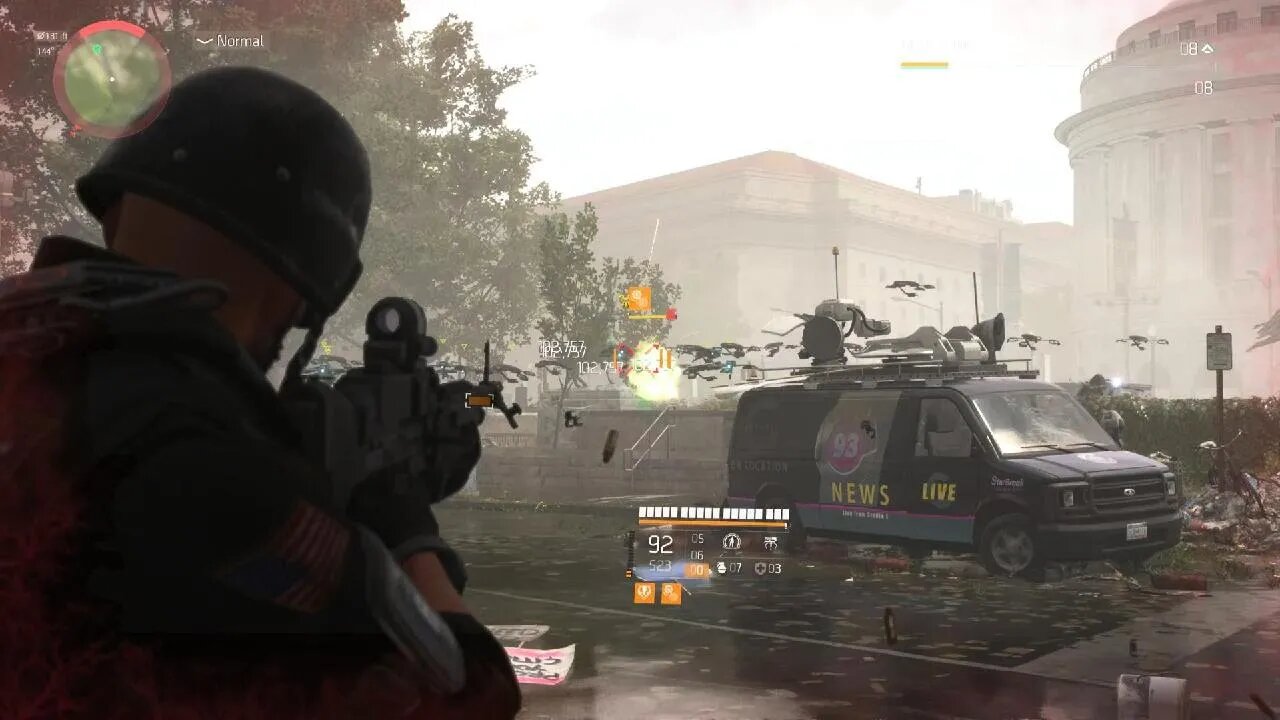 Tom Clancy's The Division 2 - A Drone Migration Pattern In D.C.