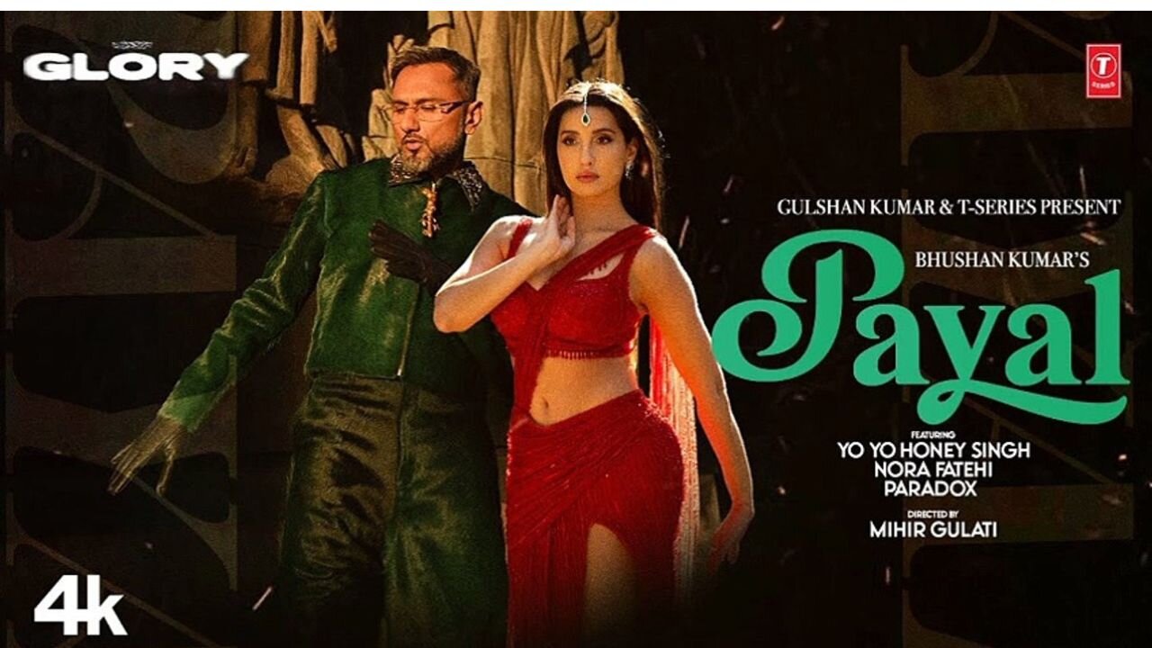 PAYAL SONG YO YO HONEY SINGH X NORA FATEHI T SERIES #shortvideo #payalsong #honeysinghnewsong