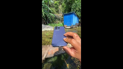 iPhone camera was put into sewer water 😱😬, look what happened