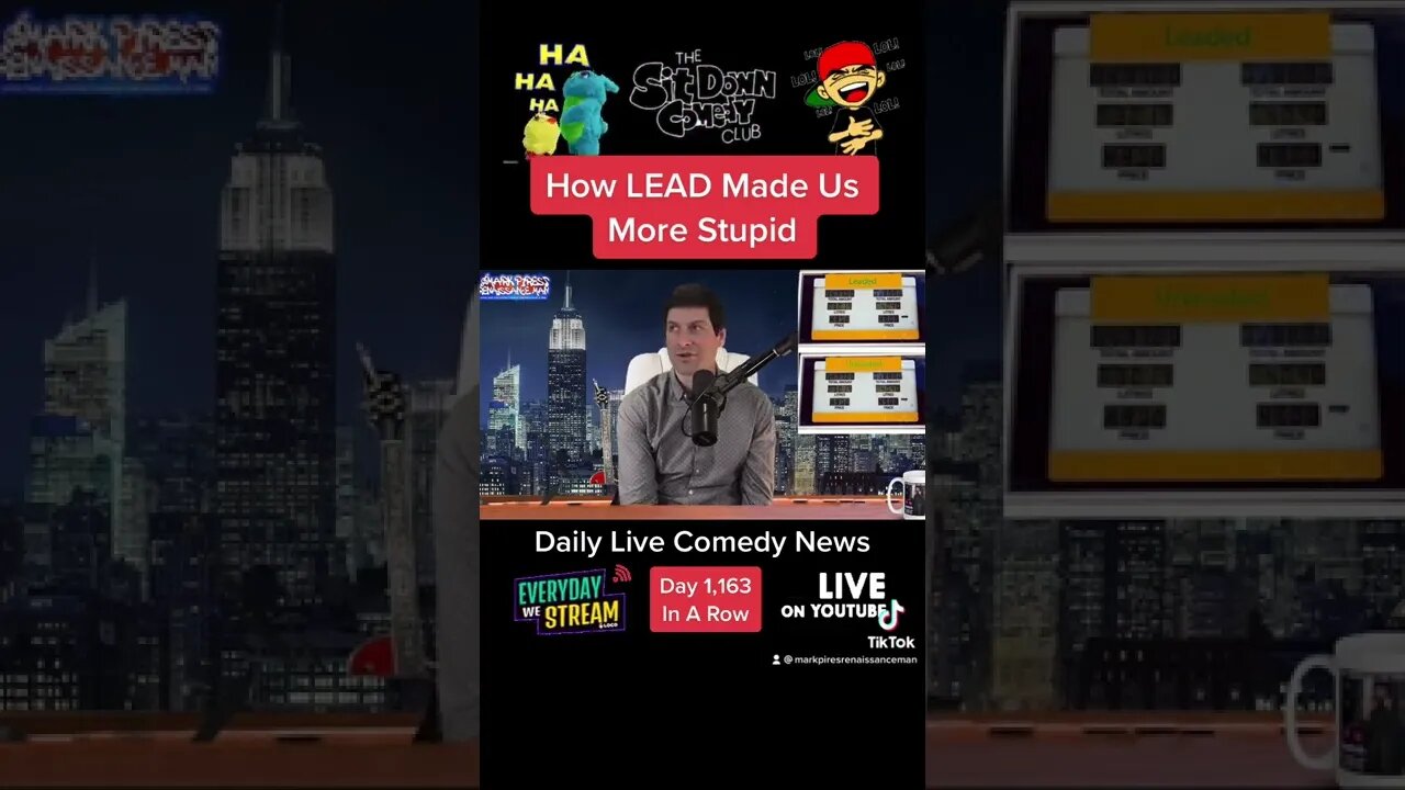 LEAD Poisoning On A National Level! Daily Comedy News! #comedyshorts