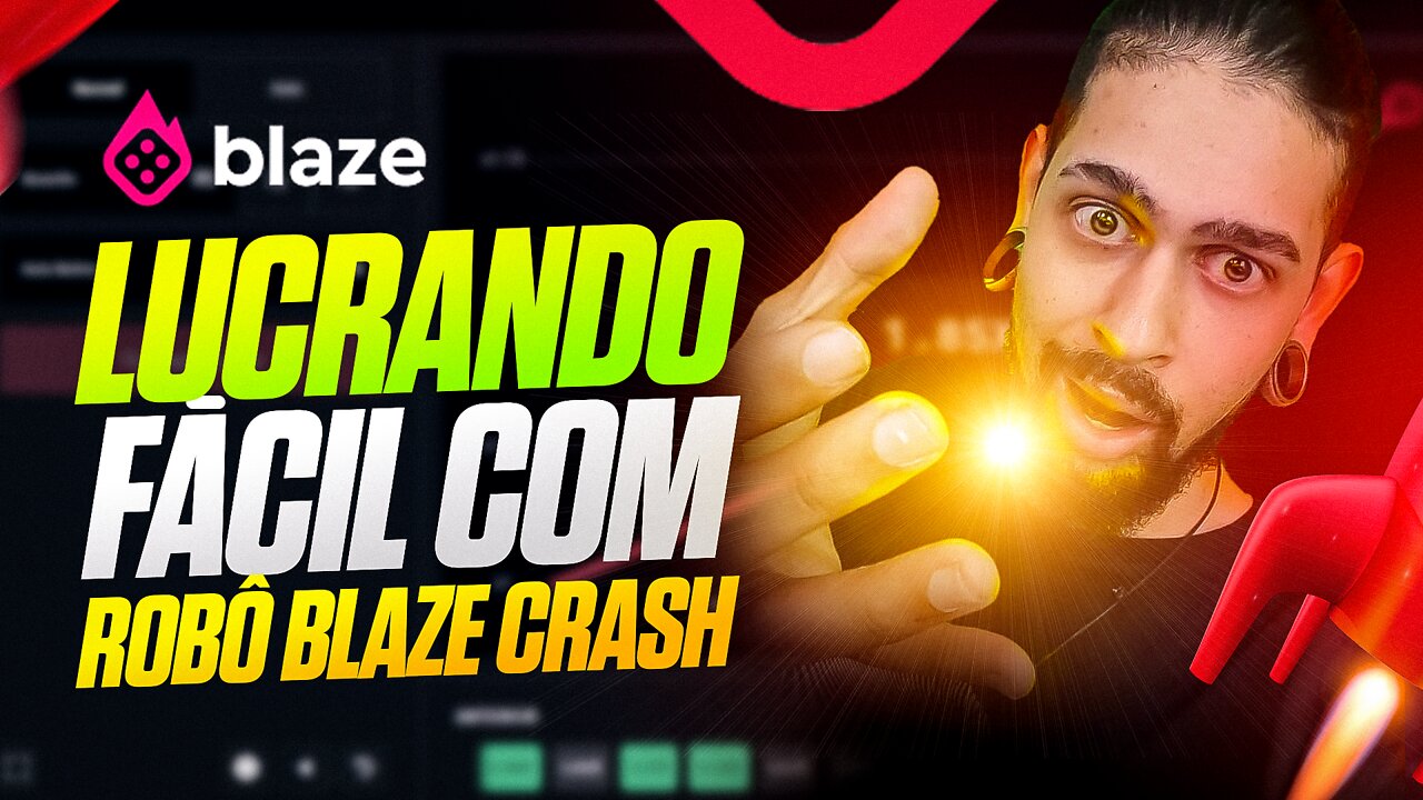 LUCRANDO FÁCIL NA BLAZE COM ROBÔ CRASH