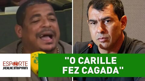 "O CARILLE fez CAGADA", dispara VAMPETA sobre ida à ARÁBIA!