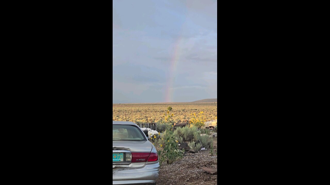 Rare Morning Rainbow