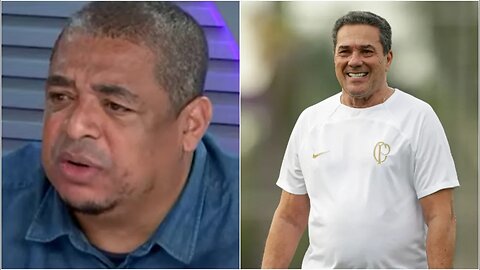 “É com esse PLANTEL que ele vai.." Vampeta ELOGIA o trabalho de Vanderlei Luxemburgo no Corinthians