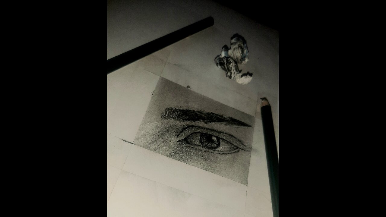 Simple eye drawing