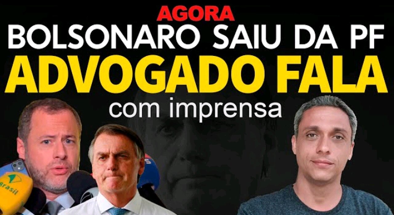 In Brazil, Bolsonaro left the PF Bolsonaro's lawyer responds to the press