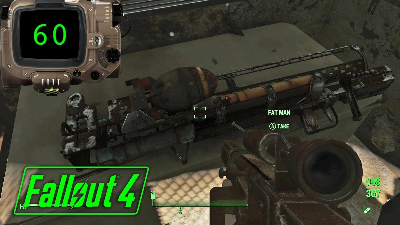 Fallout 4 (FATMAN location!) Let's Play! #60