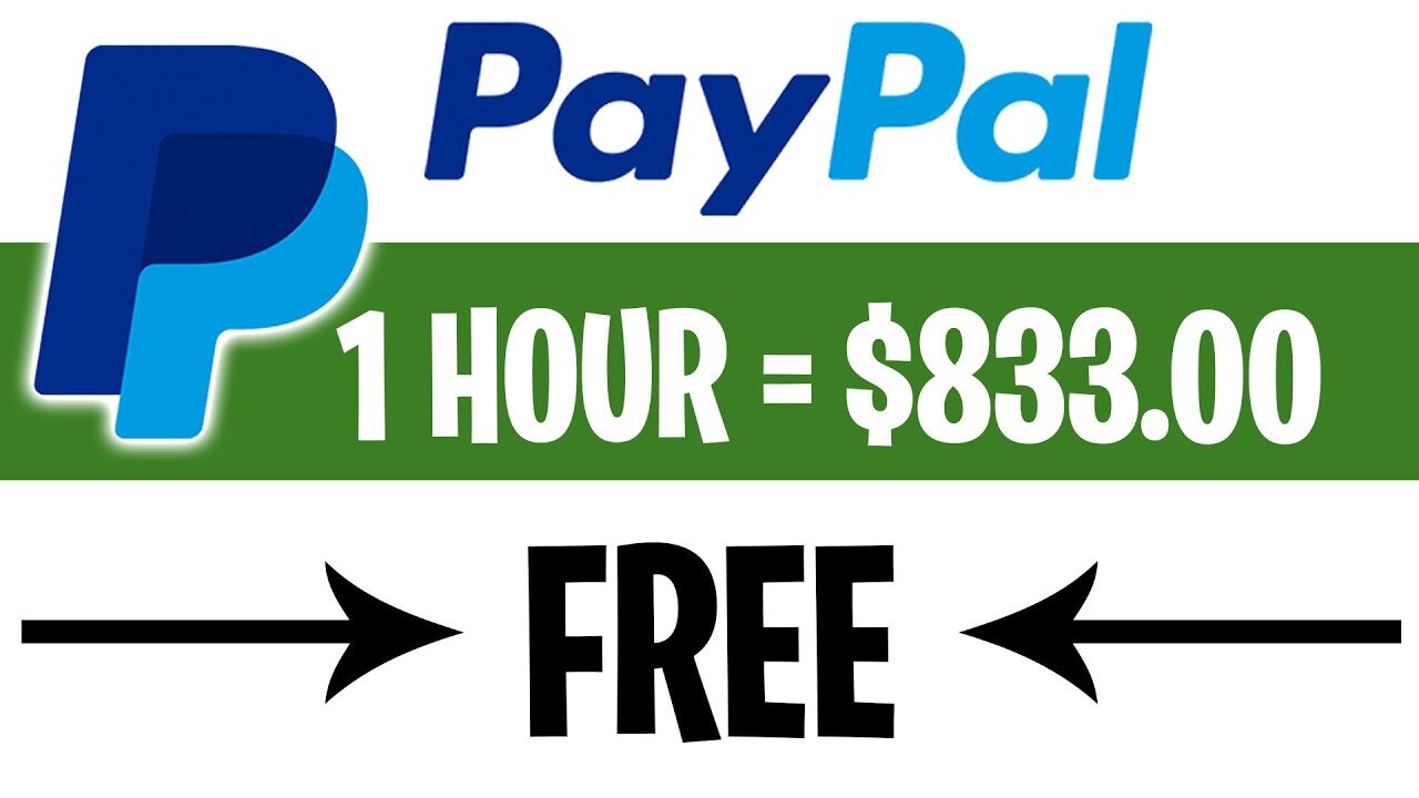 NEW App Pays $833.00+ in FREE PayPal Money! (Earn PayPal Money Fast)