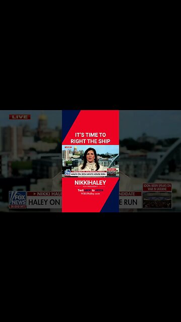 Nikki Haley: It's time to right the ship